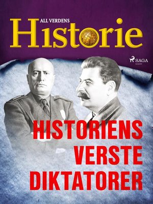 cover image of Historiens verste diktatorer